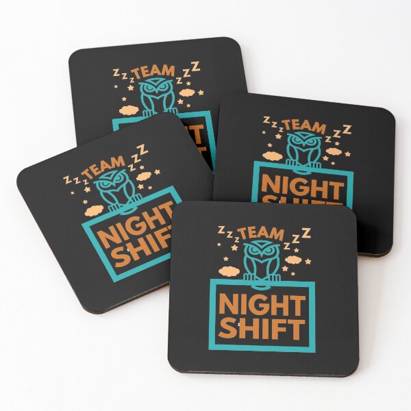 Item preview, team night shift designed and sold by jacjac2121.
