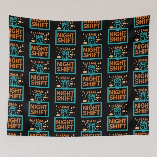Item preview, team night shift designed and sold by jacjac2121.