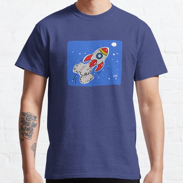 On to the moon! Classic T-Shirt