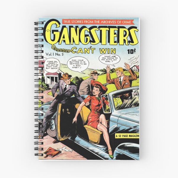 Item preview, Gangsters Can't Win 003 designed and sold by retrocomic.