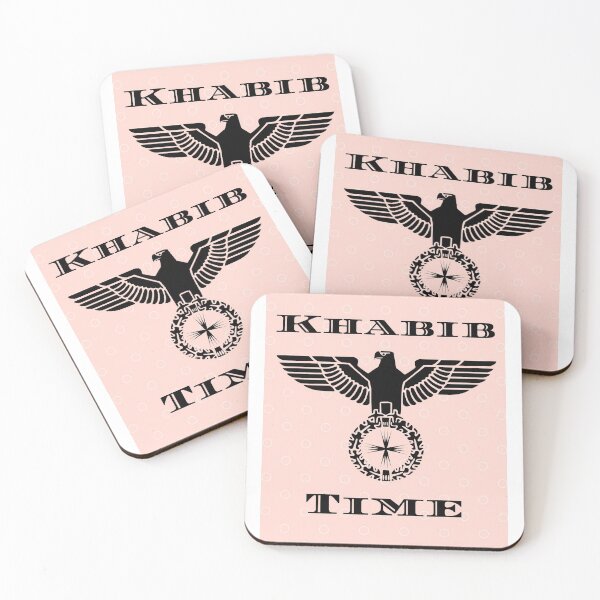 Item preview, "Khabib Time" Khabib "The Eagle" Nurmagomedov T-Shirt designed and sold by MMA FIZZ.