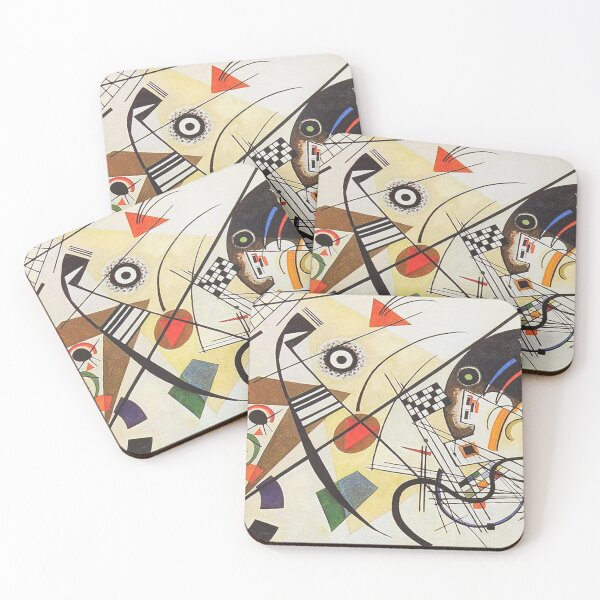 Item preview, Kandinsky beautiful Abstract painting designed and sold by Vintage Designs +.