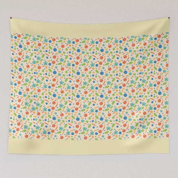 Item preview, Viruses Bacteria Unicellular pattern designed and sold by EirlysElainn.