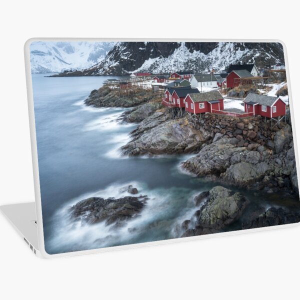 Beneath the mountain Laptop Skin