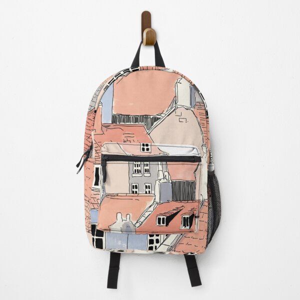Item preview, Little Watercolor Town designed and sold by allincolors.