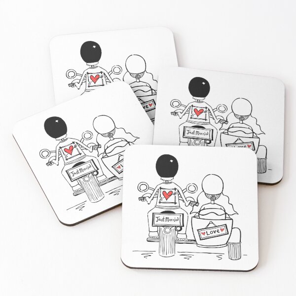 Item preview, Motorbike and Sidecar Wedding 2 designed and sold by Helen McCartney Designs.