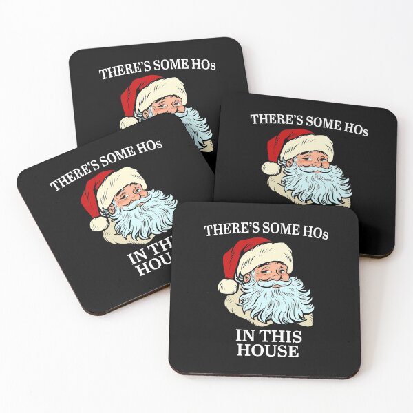 Item preview, There'S Some Hos In This House Christmas Santa'S Gift designed and sold by jennynicho.