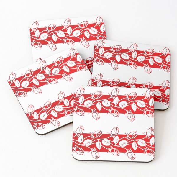 Item preview, Flower Silhouette Red Roses Silhouette designed and sold by danaJG.