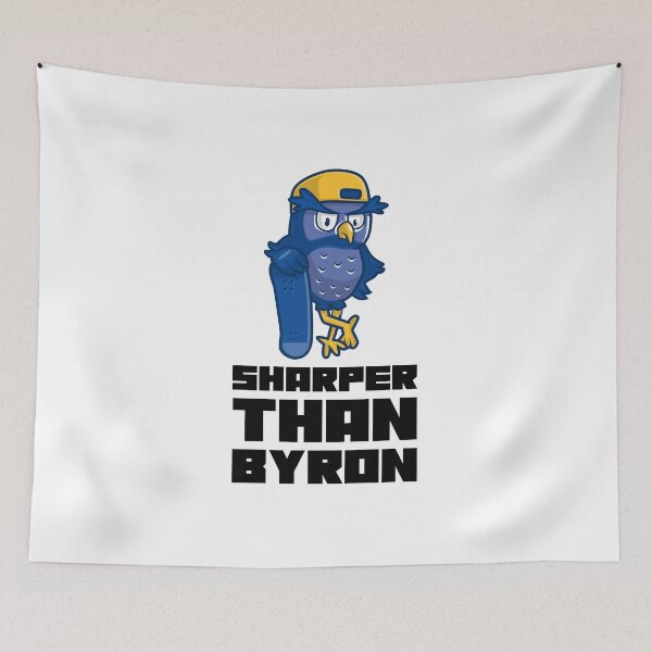 Item preview, Media planning & marketing - SHARPER THAN BYRON designed and sold by Geeqco.