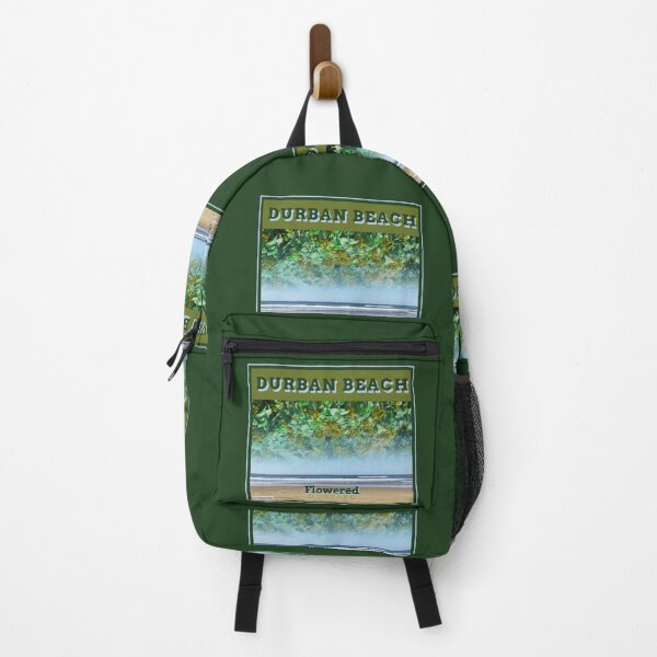 Item preview, Copy of Durban beach flowered blue retro designed and sold by Weather gifts .