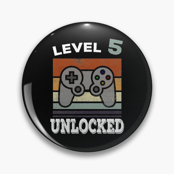 Item preview, Funny 5th Birthday Gaming Vintage Gift designed and sold by BetterLeo.