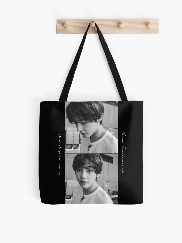 Kim Taehyung - Black and white' Tote Bag