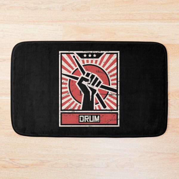 Item preview, DRUM | Vintage Drummer Propaganda Poste| Perfect Gift designed and sold by cherylpca.