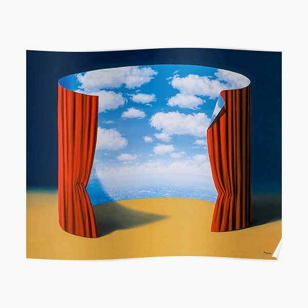 Les souvenirs d'un saint par René Magritte Poster