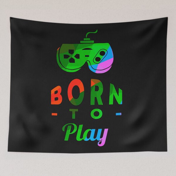 Item preview, Born To Play Video Games Funny Gaming designed and sold by adityanik.