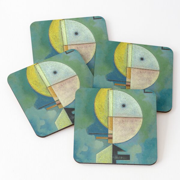 Item preview, Abstract funky artwork painting by Vassily Kandinsky designed and sold by Vintage Designs +.