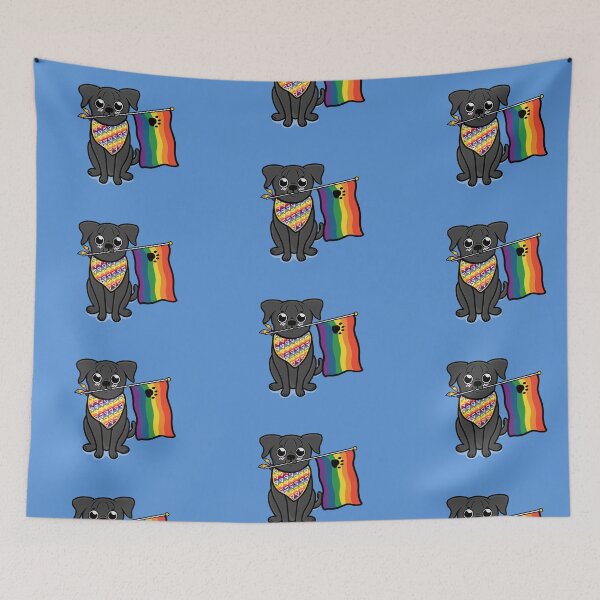 Item preview, Pug pride  designed and sold by Purplepugprints.