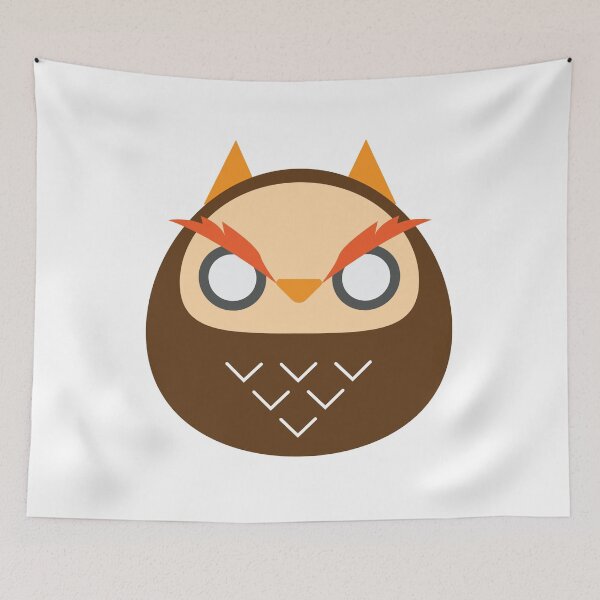 Item preview, Serious Owl  1 in 3 Owl illustration  designed and sold by Babadollcraft.