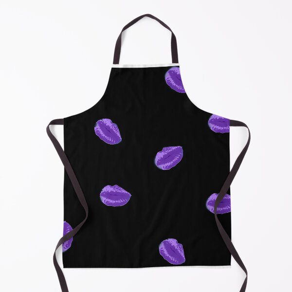 Item preview, Pucker Up - Black & Purple designed and sold by Aged 2 Perfection.