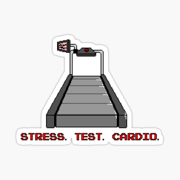 Cardiac Stress Test Sticker