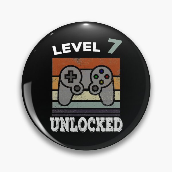 Item preview, Funny 7th Birthday Gaming Vintage Gift designed and sold by BetterLeo.