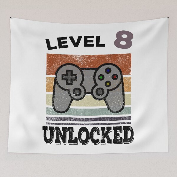 Item preview, Funny 8th Birthday Gaming Vintage Gift designed and sold by BetterLeo.