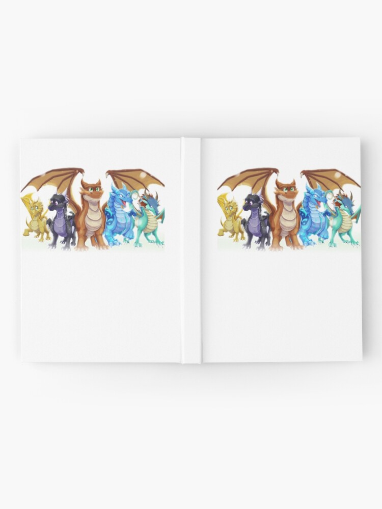 "Wings of Fire Main Five" Hardcover Journal for Sale by BlazeTFD