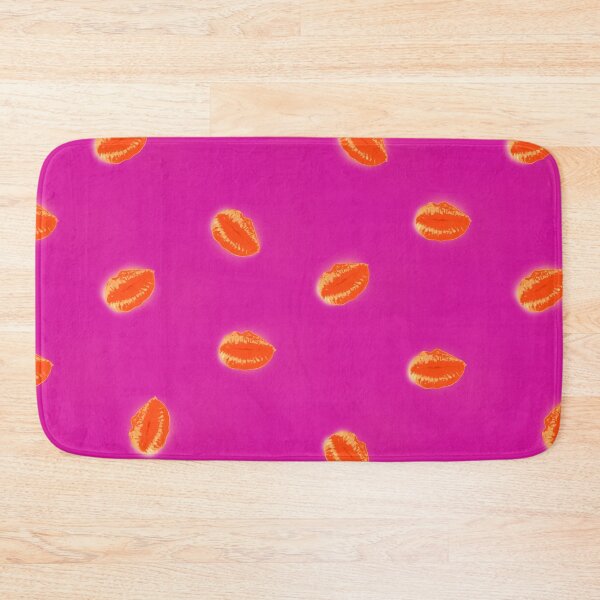 Item preview, Pucker Up - Hot Pink & Orange designed and sold by Aged 2 Perfection.