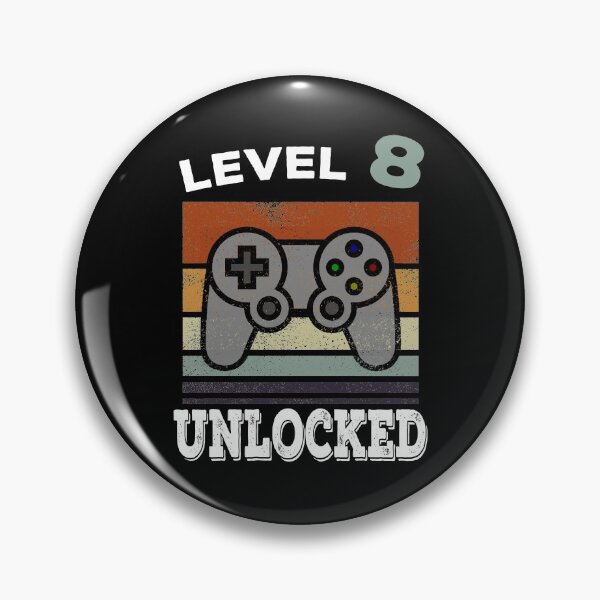 Item preview, Funny 8th Birthday Gaming Vintage Gift designed and sold by BetterLeo.