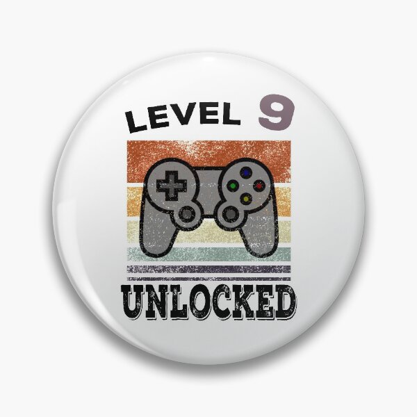 Item preview, Funny 9th Birthday Gaming Vintage Gift designed and sold by BetterLeo.