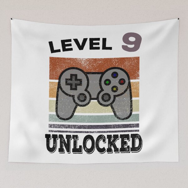 Item preview, Funny 9th Birthday Gaming Vintage Gift designed and sold by BetterLeo.