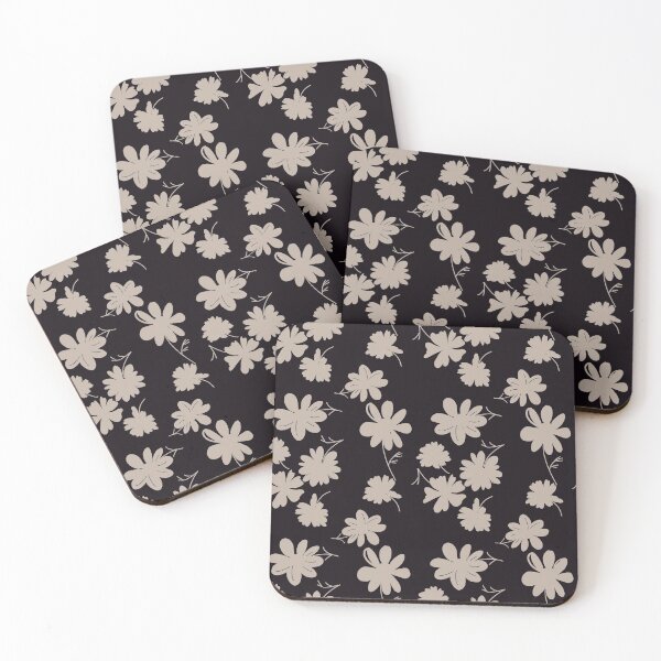 Item preview, Dark floral pattern designed and sold by stavina.