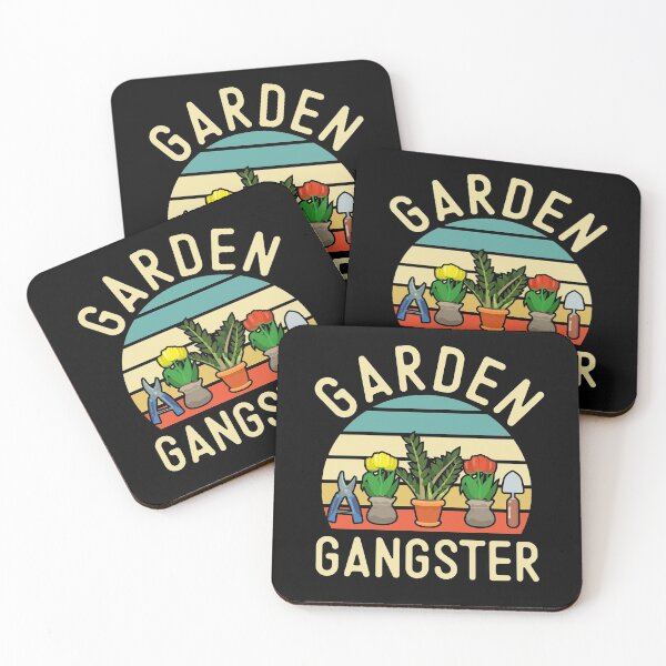 Item preview, Vintage Garden Gangster Gardening Funny Gift Gardener Quotes Gift designed and sold by alenaz.