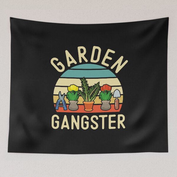Item preview, Vintage Garden Gangster Gardening Funny Gift Gardener Quotes Gift designed and sold by alenaz.