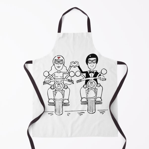 Item preview, Motorbike Biker Wedding 4 designed and sold by Helen McCartney Designs.