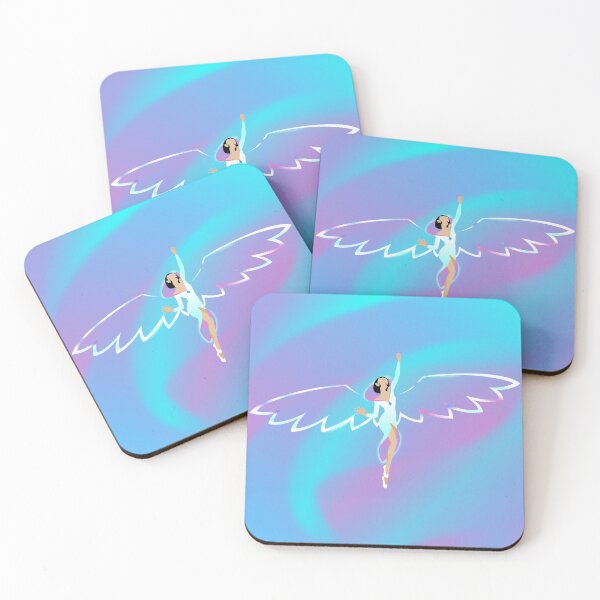 Item preview, Katy Perry Cry About It Later Rihanna Wings Logo Colorful Light Blue Background designed and sold by cryaboutitnow.