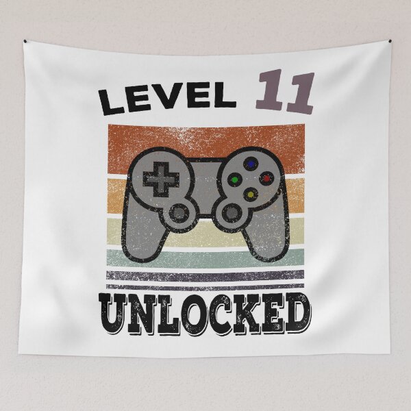 Item preview, Funny 11th Birthday Gaming Vintage Gift designed and sold by BetterLeo.
