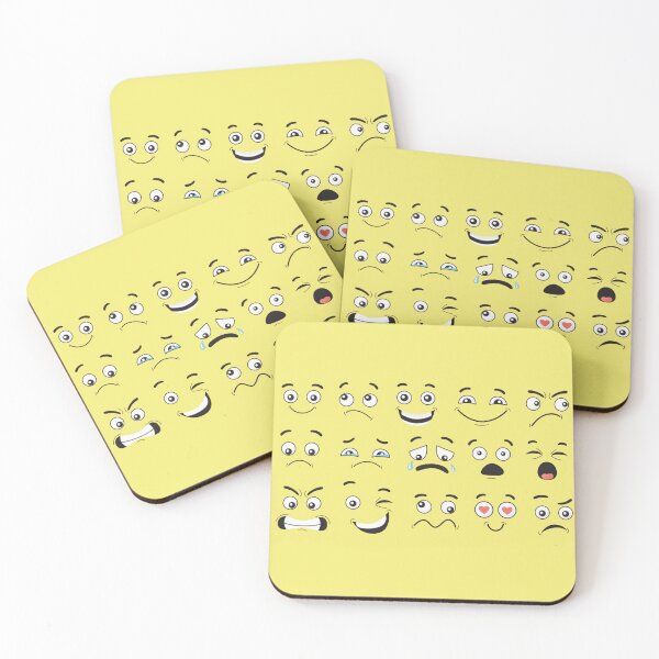 Item preview, Comic face expressions set designed and sold by ESDT.