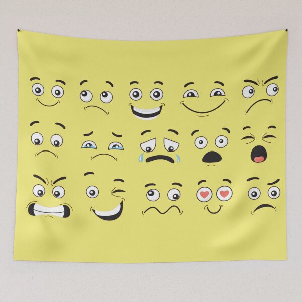 Item preview, Comic face expressions set designed and sold by ESDT.