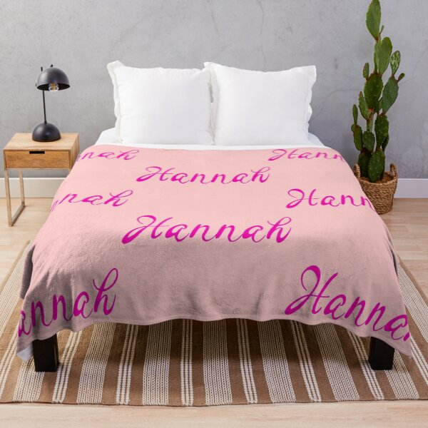 Item preview, Top 10 best personalised gifts 2022 - Hannah - personalised,personalized custom, customised, customised name pink on white background. Hannah designed and sold by Artonmytee.