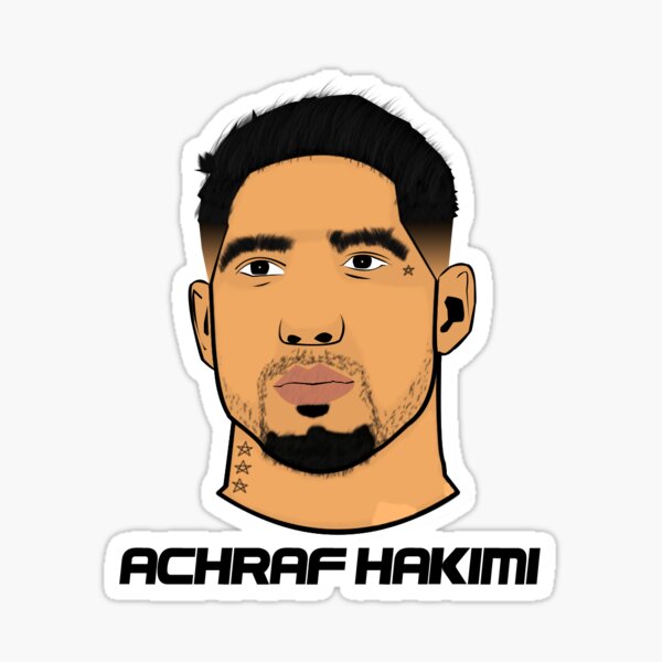 Achraf Hakimi Morocco Celebration  Sticker for Sale by lirkidmore2