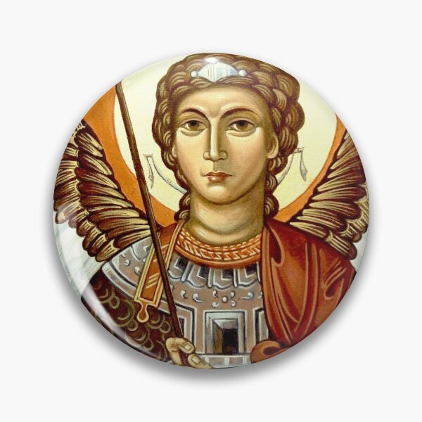 Item preview, Icon of the Archangel St Michael, Protector of the home, by Olga Bileski designed and sold by ikon-olga.