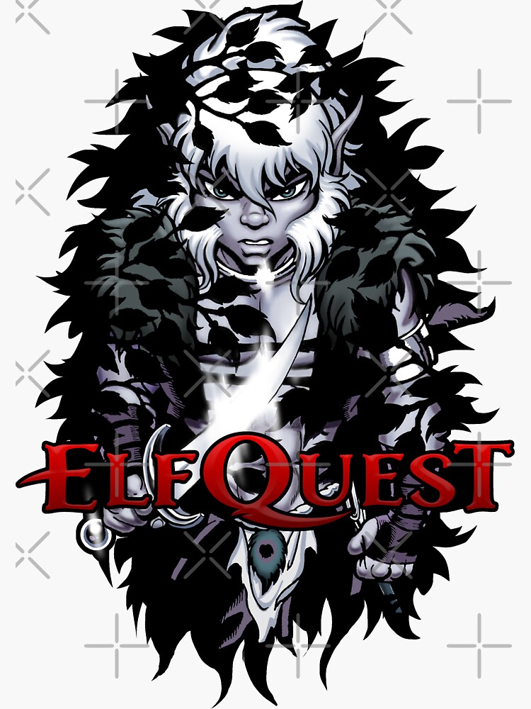 Thumbnail 3 von 3, Sticker, ElfQuest: Darkwoods Cutter designt und verkauft von elfquest.