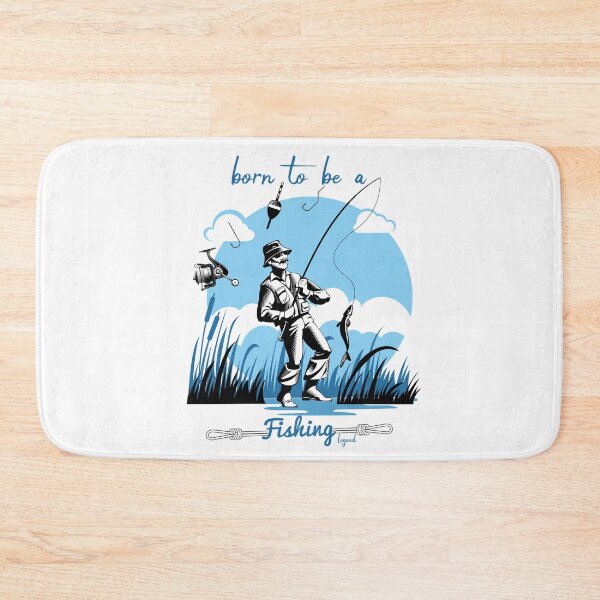 Item preview, born to be a fishing legend designed and sold by JimmyJD.