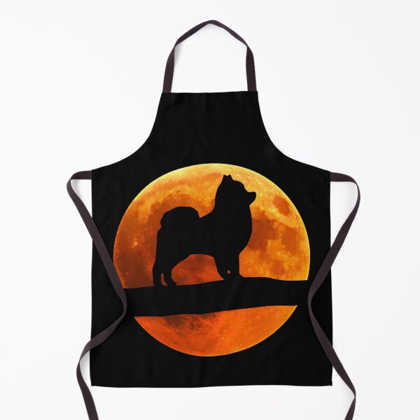Artikelvorschau, Pommerscher Hund Silhouette Mond Pommerscher Liebhaber entworfen und verkauft von alaechamlal.