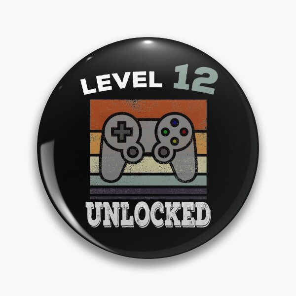 Item preview, Funny 12th Birthday Gaming Vintage Gift designed and sold by BetterLeo.