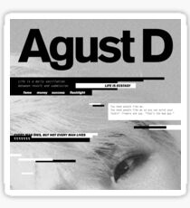 Pegatina AGUST D