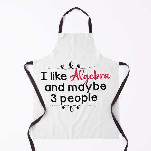 Item preview, I like algebra and maybe 3 people - Funny math joke, Birthday gift for math lovers designed and sold by LahcenIqbi.
