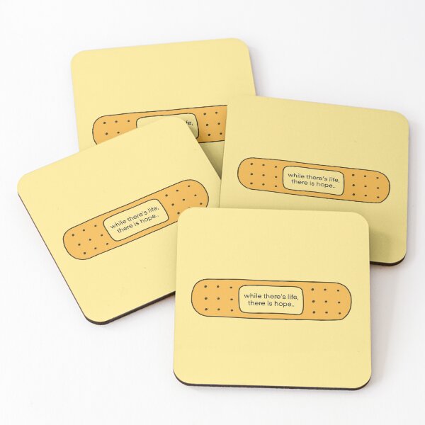 Item preview, While There's Life, There Is Hope (Medical Plaster) designed and sold by SADAL1EN.