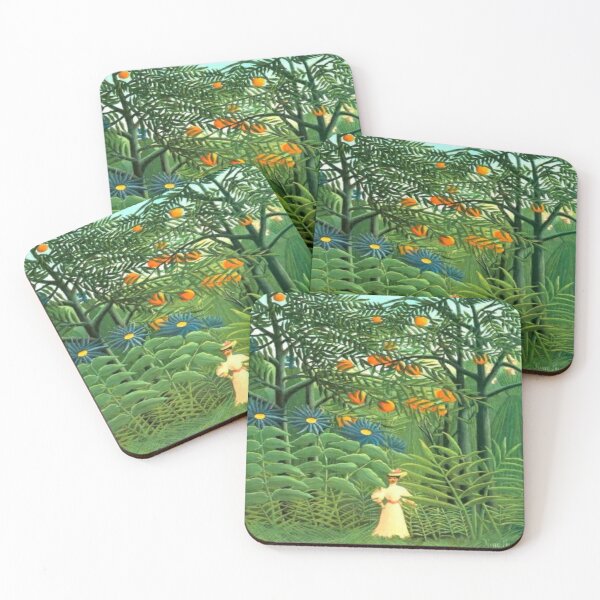 Item preview, Henri rousseau -  Woman Walking in an Exotic Forest designed and sold by Vivanne-art.